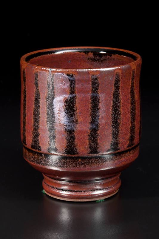 Title unknown (cup with vertically striped glaze)