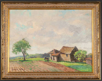 Title unknown (farmhouse and field)