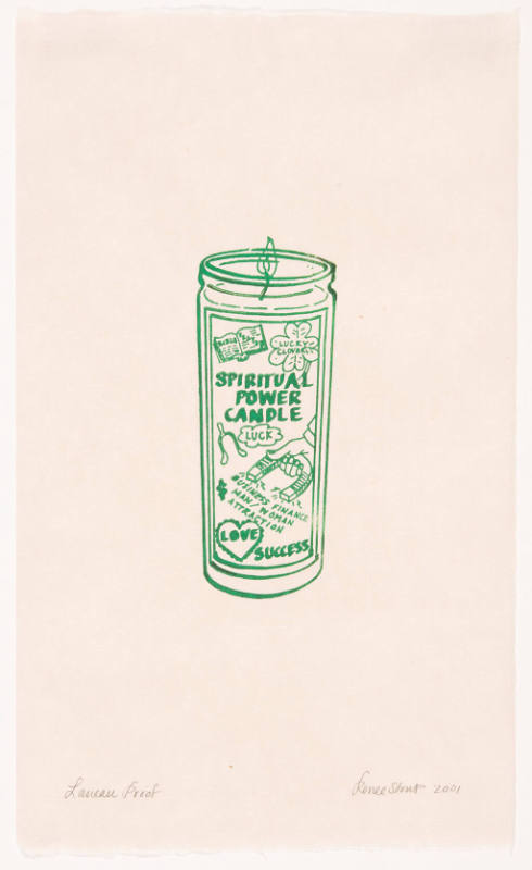 Untitled (Spiritual Power Candle)