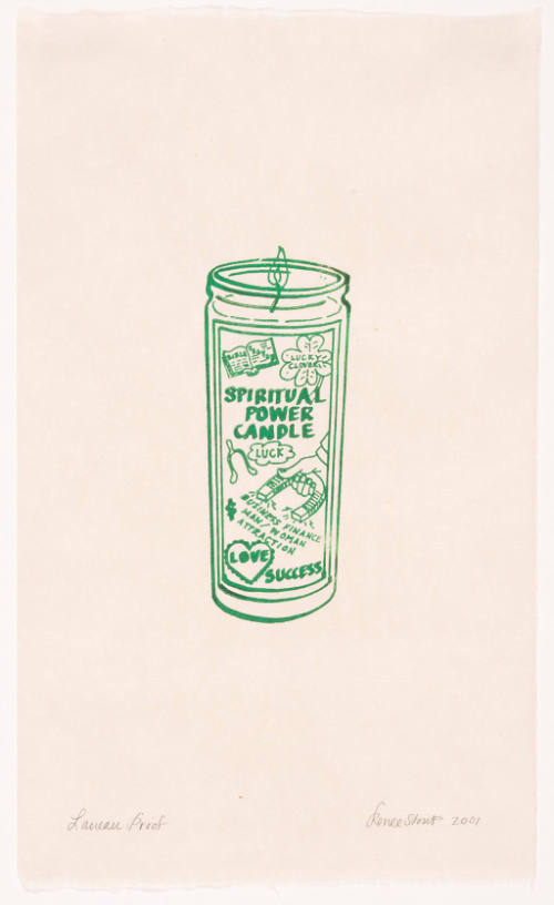 Untitled (Spiritual Power Candle)