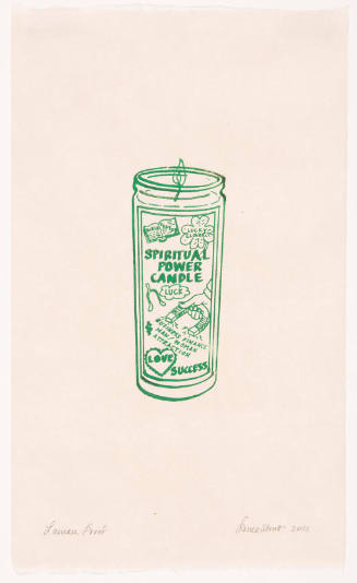 Untitled (Spiritual Power Candle)