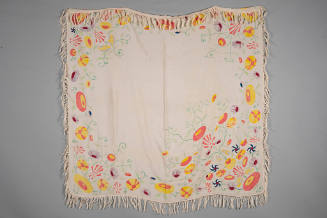 Title unknown (painted shawl)