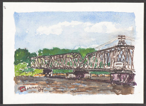 R.R. Bridge Over the Missouri, Atchison