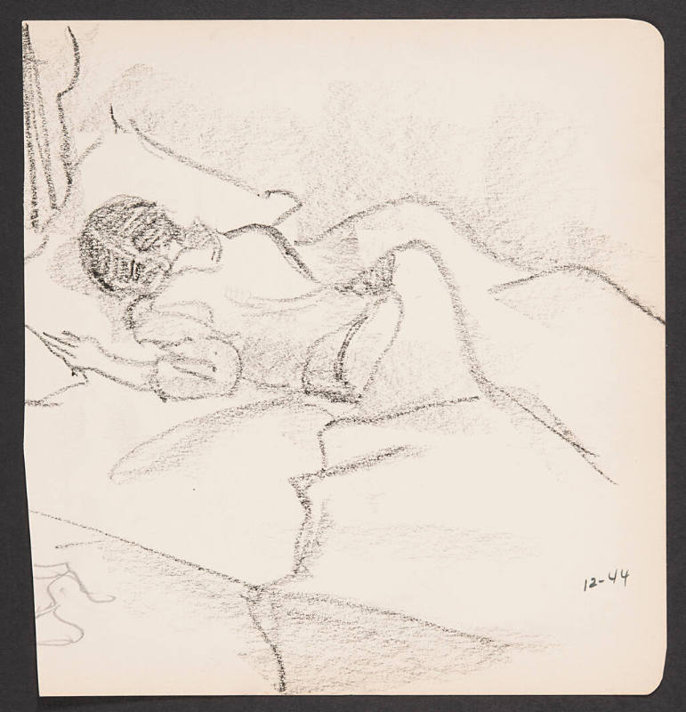 Title unknown (Marianne in bed (12-44))