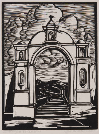 Gateway to El Calvario (Gateway to El Calvario, Near the City of Puebla)