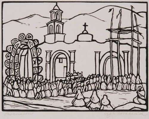 Procession (Procession of Sacromonte in Amecameca)