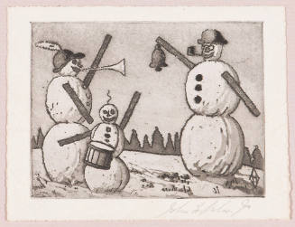 Christmas card, 1933