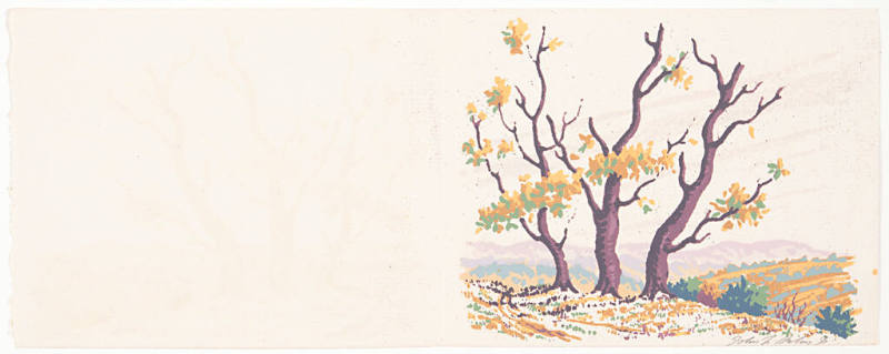 Christmas card, ca. 1946