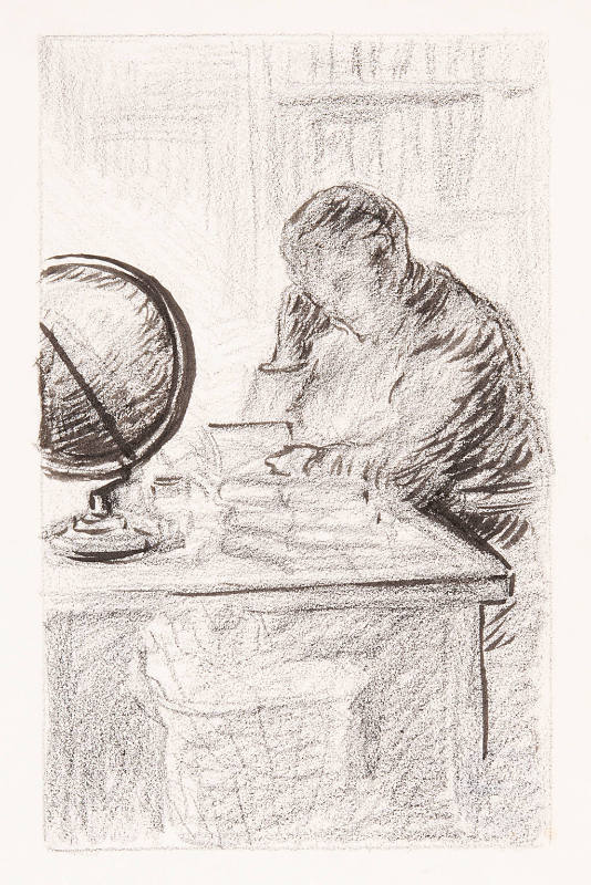 Man Studying