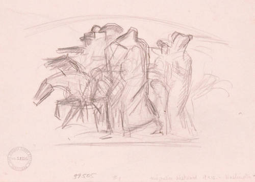 Westward Movement: Justice of the Plains, mural study