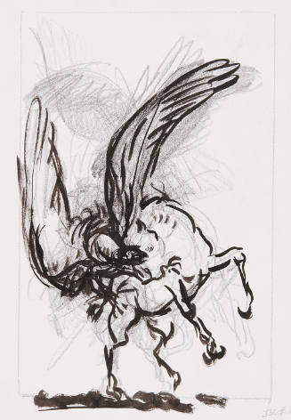 Study for Goblin and the Eagle