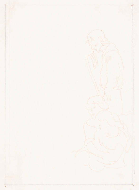 Sketch of Couple with Child