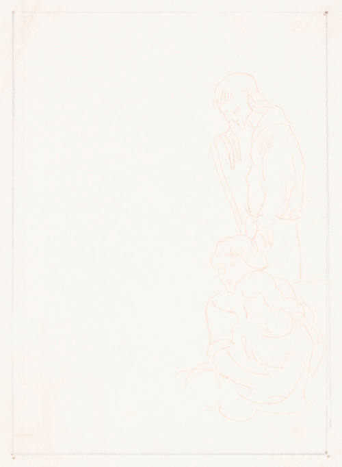 Sketch of Couple with Child