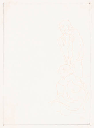 Sketch of Couple with Child
