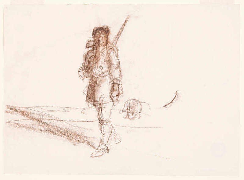 Ishmael Bush, illustration study