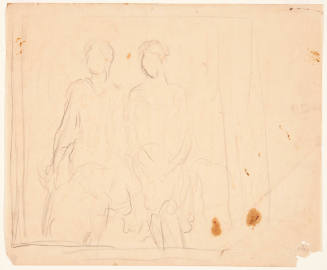 Sketch of Two Figures