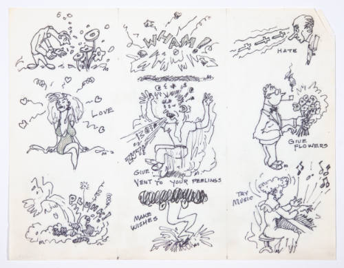 Title unknown (various sketches)