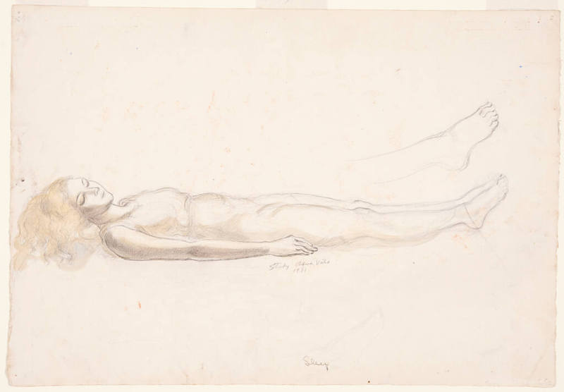 Study Aqua Vita 1931 "Sleep"