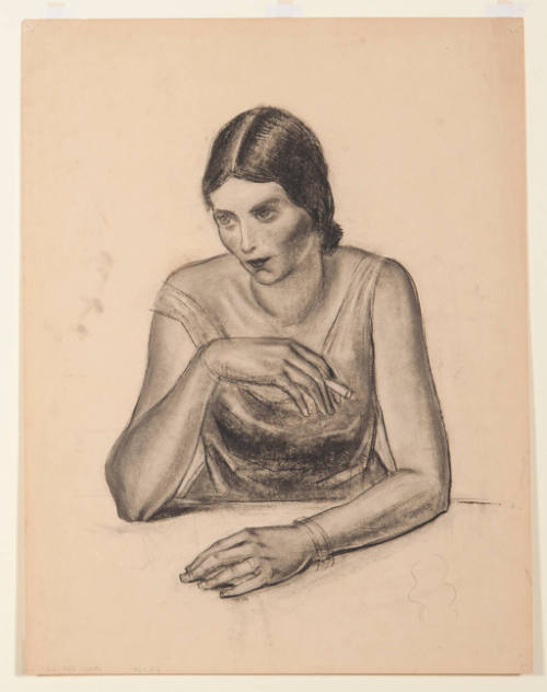 Lady with Cigarette