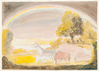 Rainbow and Horses