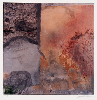 Plaster and Stone Wall, Pompeii, Italy, 1995