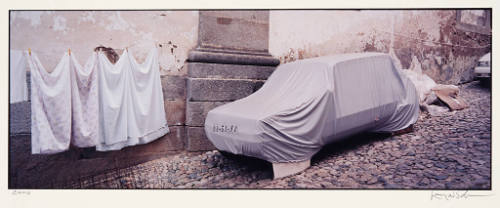 Shrouded Auto in Evora, Portugal, May 2000