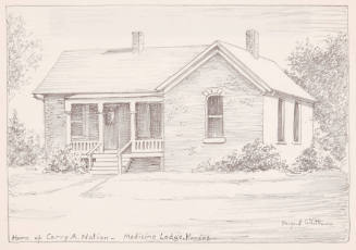 Home of Carry A. Nation--Medicine Lodge, Kansas