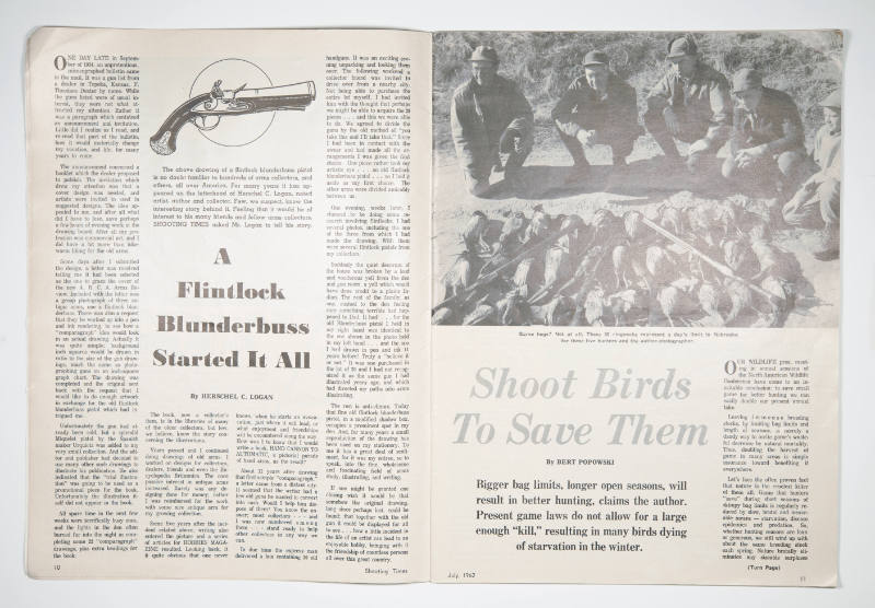 Shooting Times: Voice of the Gun Enthusiast, July, 1962, Vol. 3, No..7-28