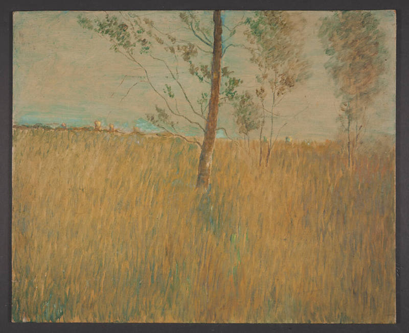 Untitled (landscape with trees)