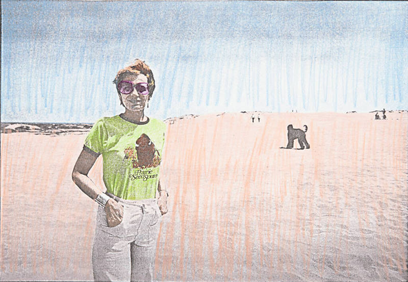 Self Portrait at Cape Cod