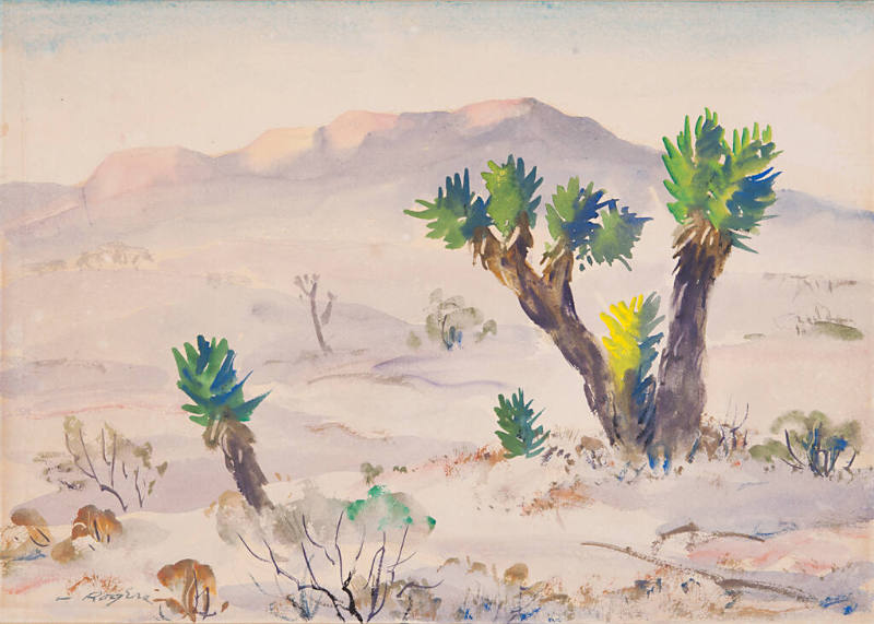 Untitled (desert scene)
