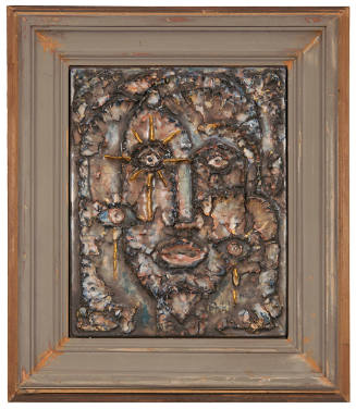 Title unknown (sculptural painting)