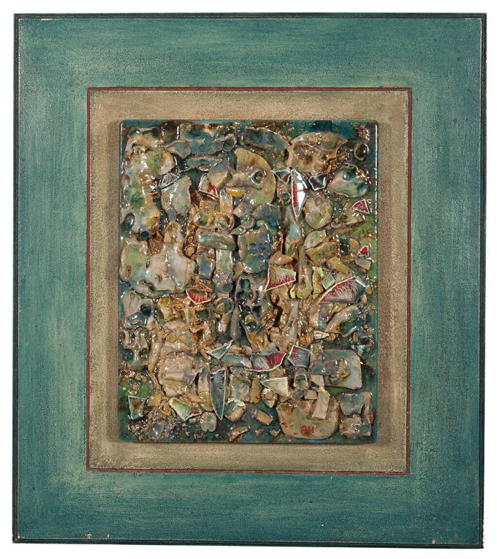 Title unknown (sculptural painting)