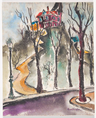 Untitled (house on hill)