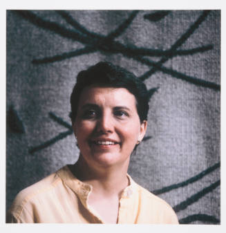 Jean Bass (fiber artist), in her home, 61st Street, Topeka, Kansas, June 6, 1982