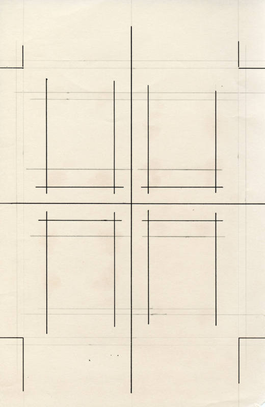 Design layout for Little Portraits of Famous Americans