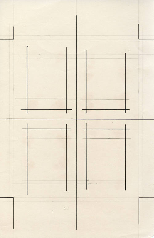 Design layout for Little Portraits of Famous Americans