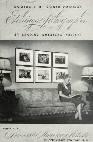 Catalogue of Signed, Original Etchings and Lithographs Contributed by Leading American Artists