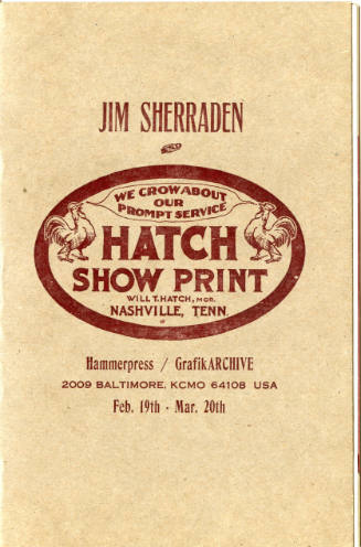Jim Sherraden and Hatch Show Print