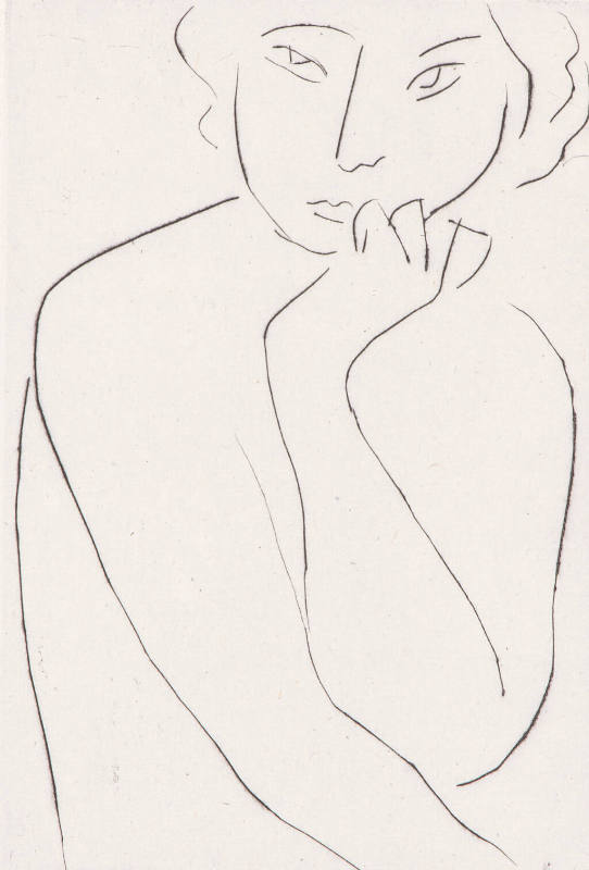 Nude with Left Hand on Chin