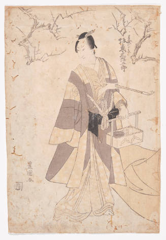 Bandō Mitsugorō III as Soga no Jūrō