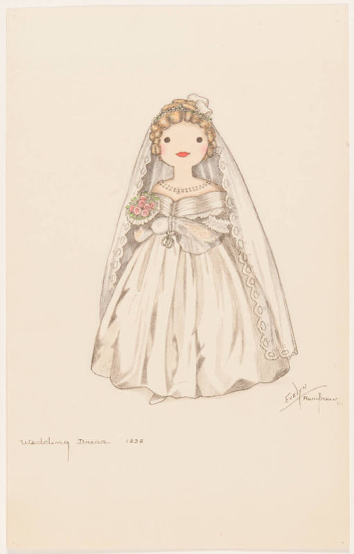 Wedding Dress 1838