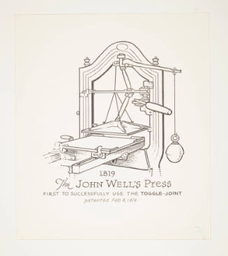 Study for The American Hand Press (John Well)