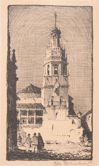 Title unknown (clock tower with cross)