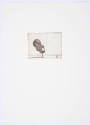 Jason Scuilla, Devotee, 2015, electrolytic etching, 4 1/2 x 6 in., Kansas State University, Mar…