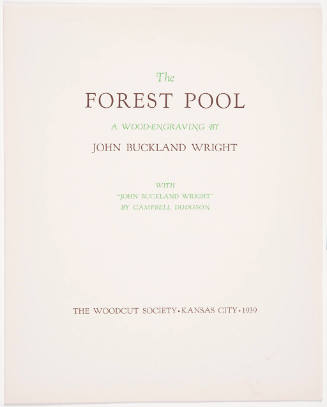 The Forest Pool print folio