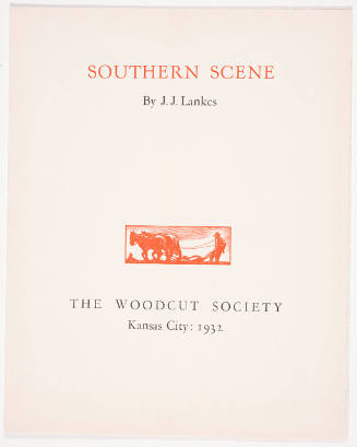 Southern Scene print folio