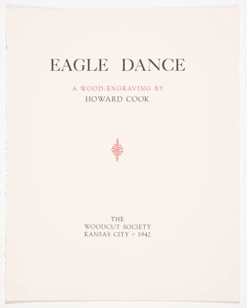 Eagle Dance (print folio cover)