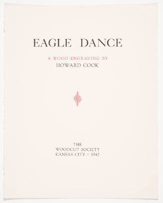 Eagle Dance (print folio cover)