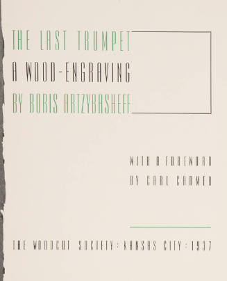 The Last Trumpet (print folio cover)